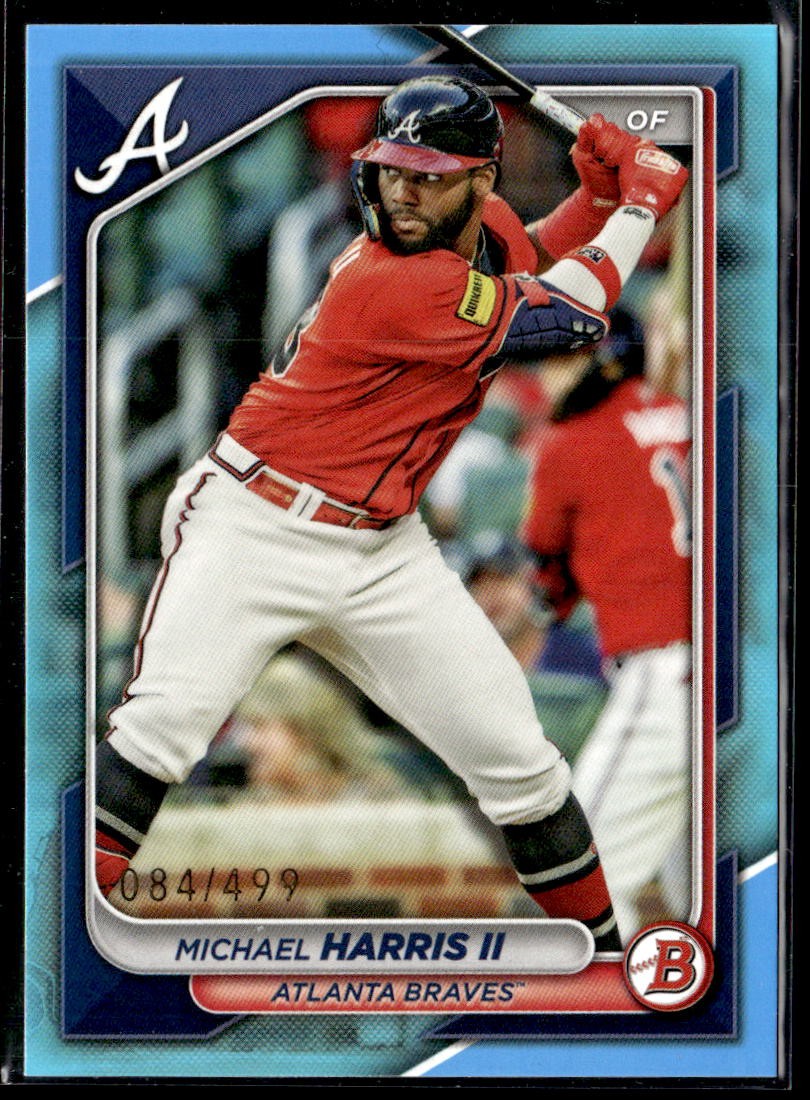 2024 Bowman #41 Michael Harris II Sky Blue #/499