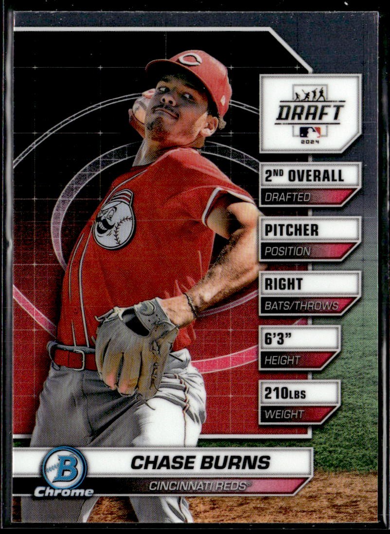 2024 Bowman Draft #BDN-8 Chase Burns Bowman Draft Night
