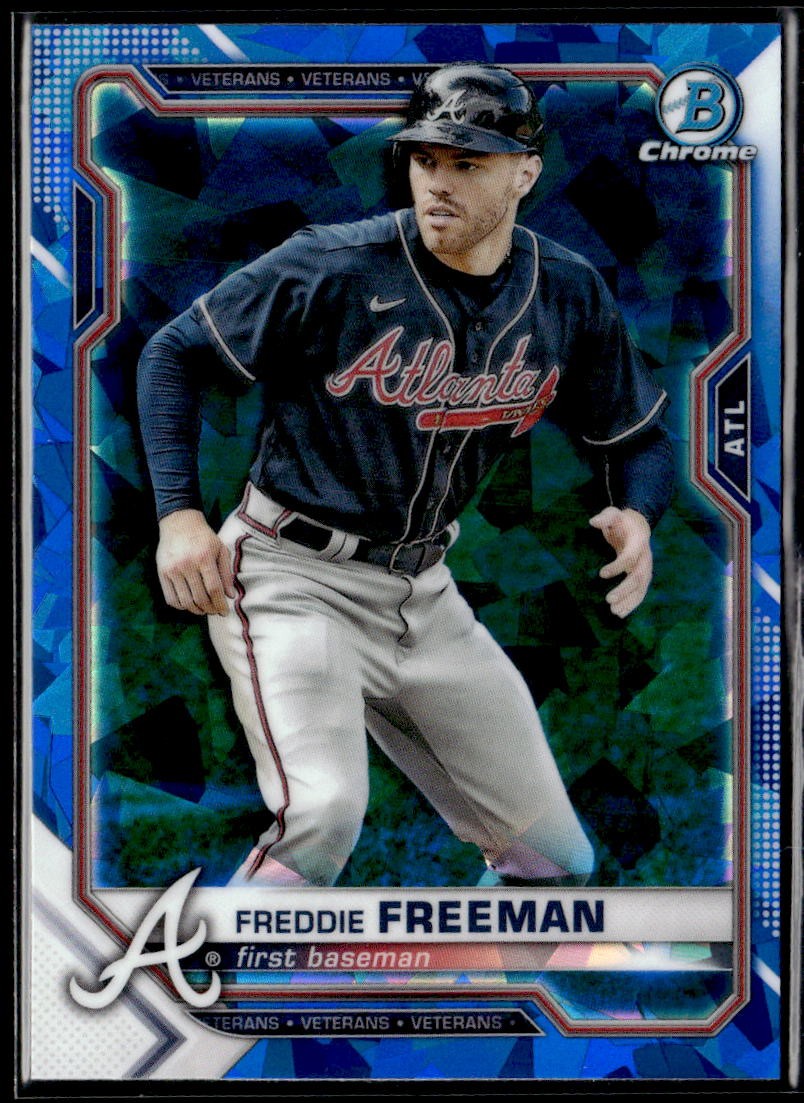 2021 Bowman Chrome Sapphire Edition #83 Freddie Freeman