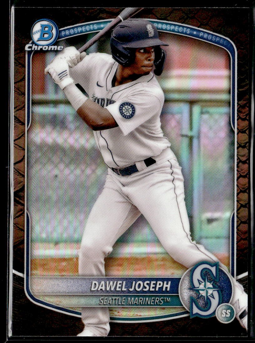 2025 Bowman #BCP-8 Dawel Joseph Chrome Prospects Reptilian Refractor
