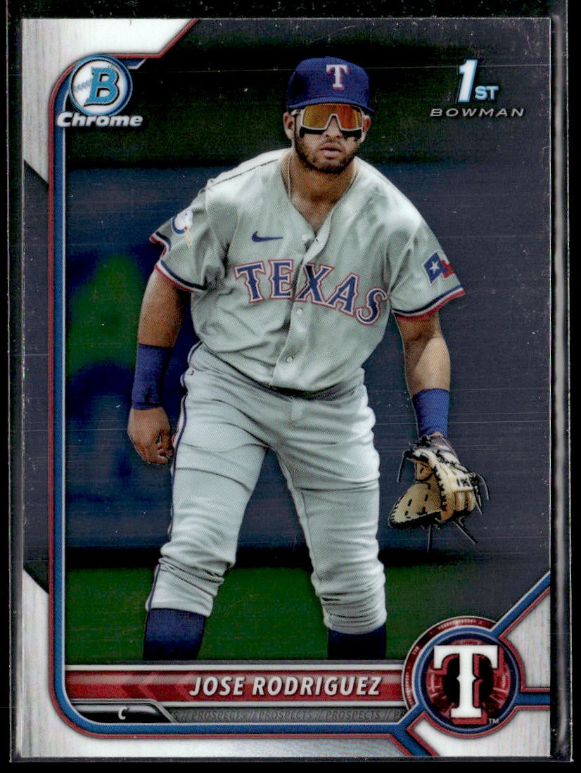 2022 Bowman Jose Rodriguez Chrome Prospects
