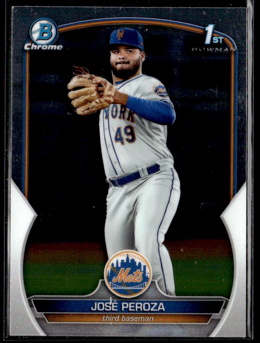 2023 Bowman Jose Peroza Chrome Prospects