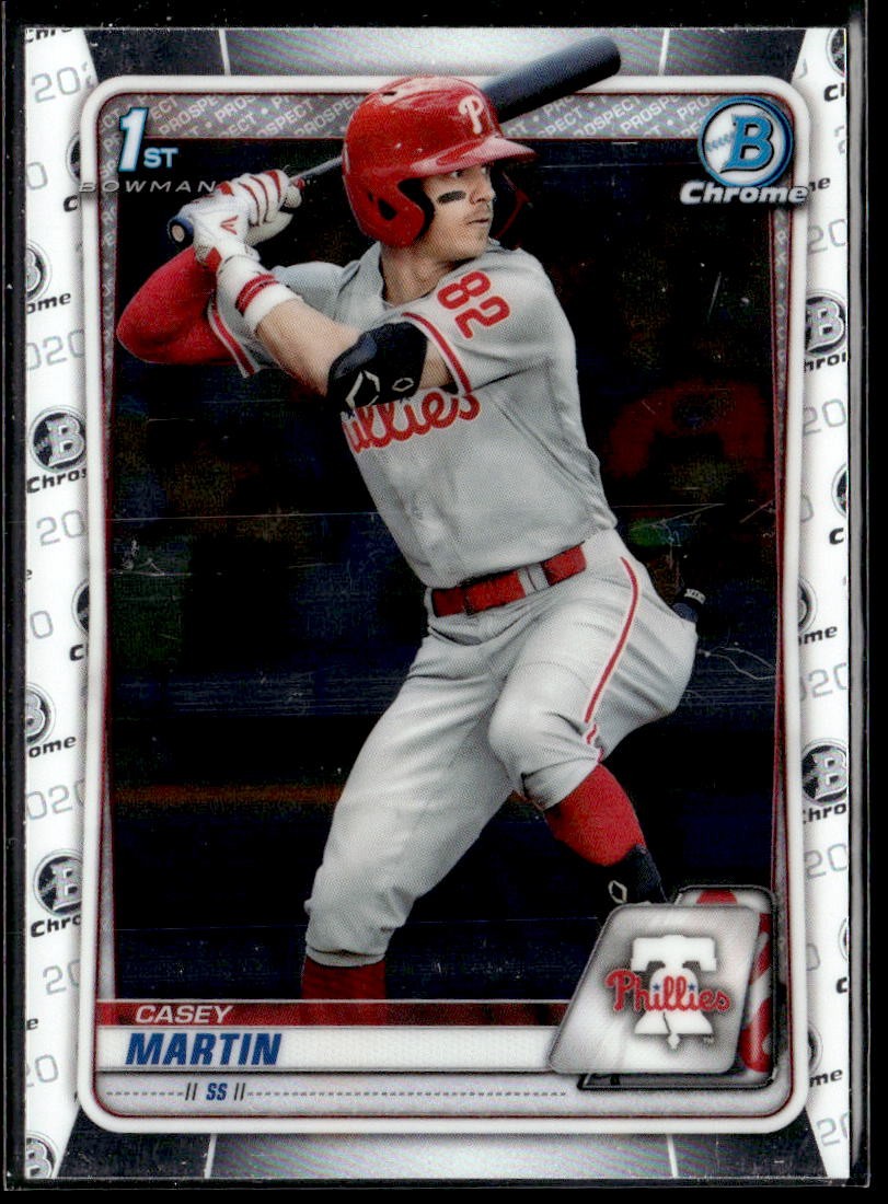 2020 Bowman Draft Casey Martin Chrome