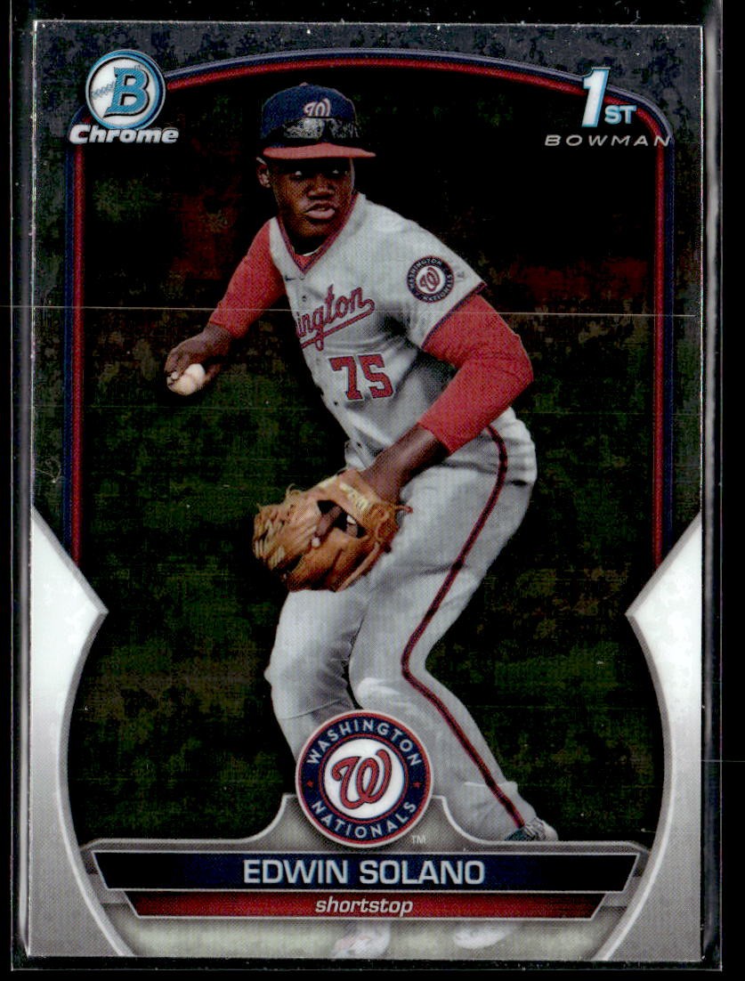 2023 Bowman Chrome Edwin Solano Prospects