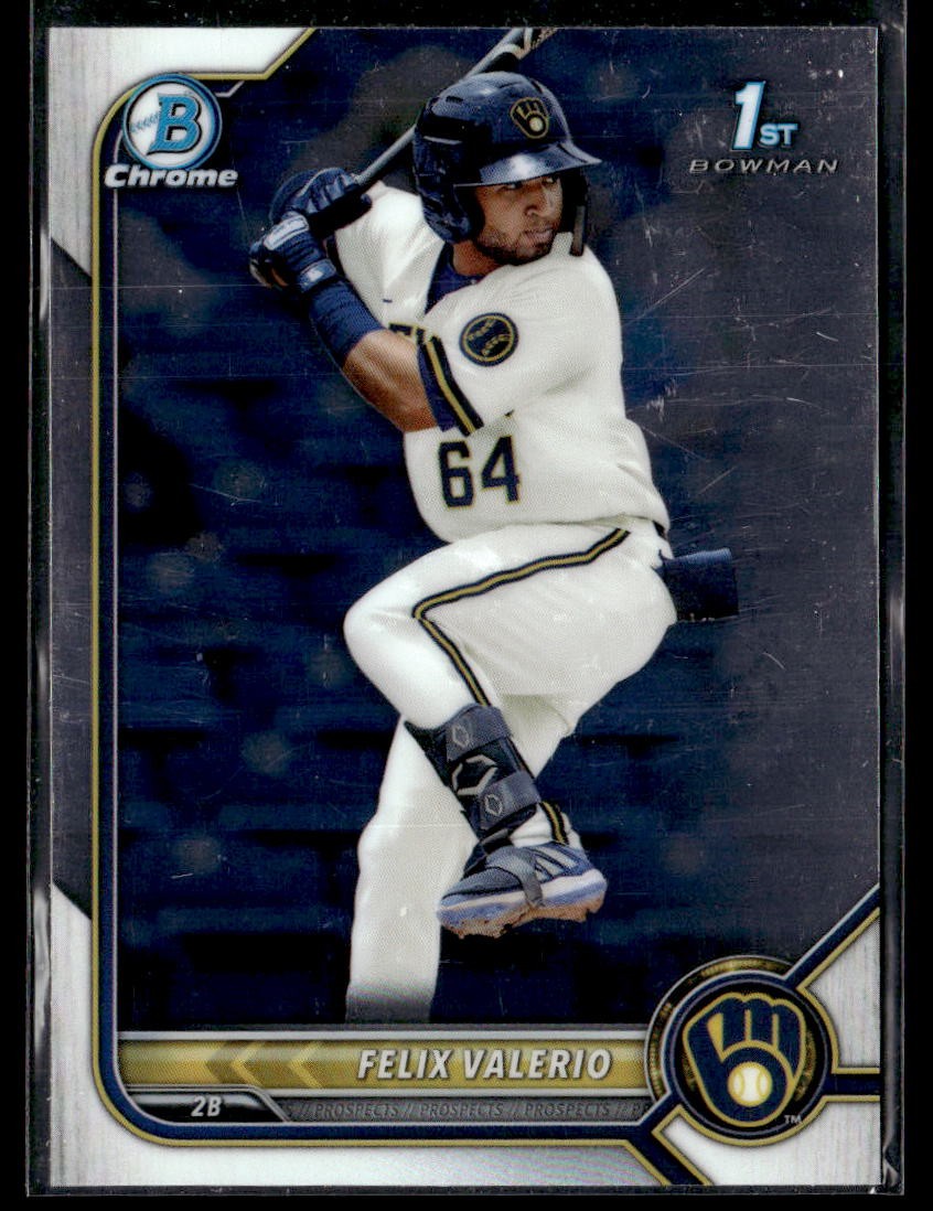 2022 Bowman Felix Valerio Chrome Prospects