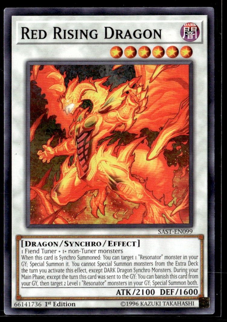 Savage Strike #SAST-EN099 Red Rising Dragon