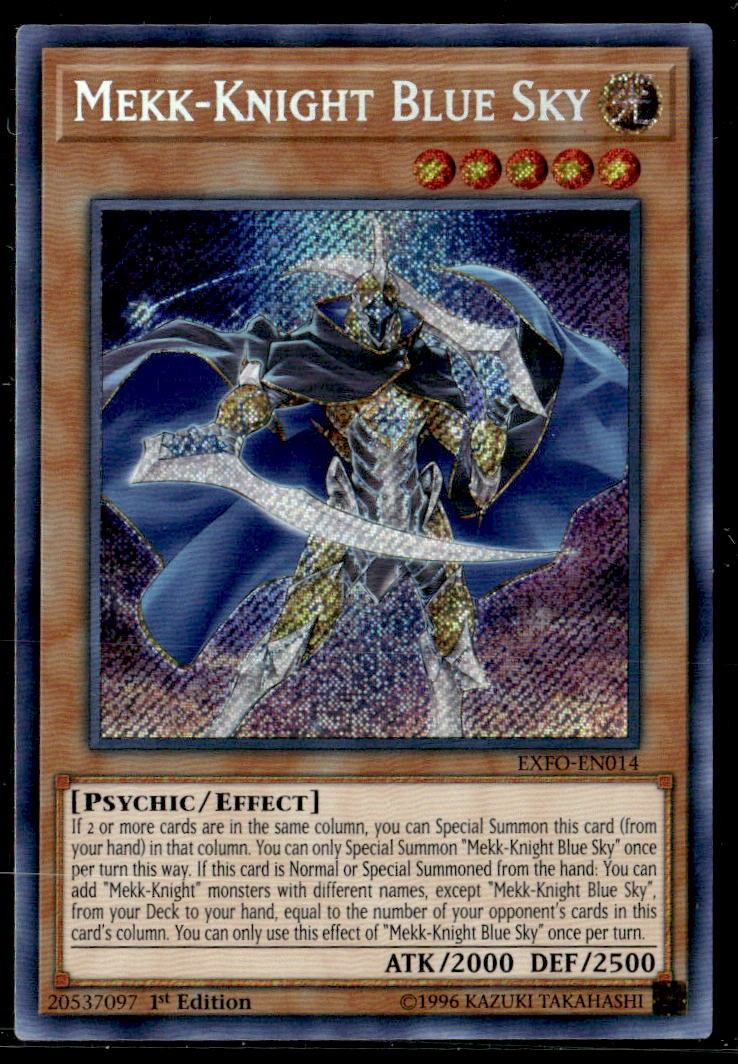 Extreme Force #EXFO-EN014 Mekk-Knight Blue Sky