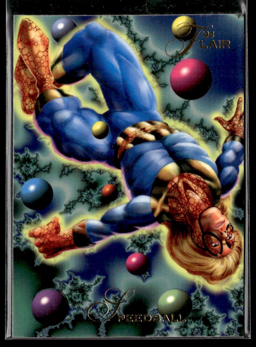 1994 Flair Marvel Annual #64 Speedball