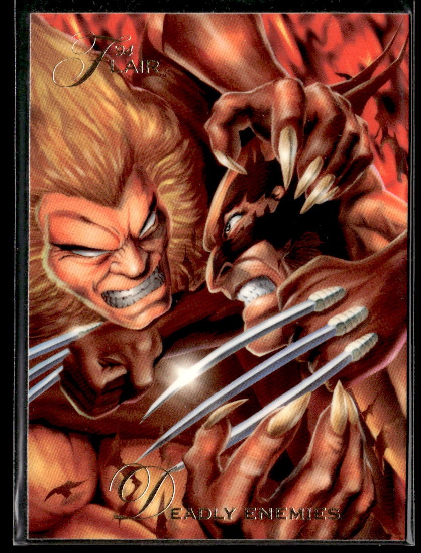 1994 Flair Marvel Annual #53 Deadly Enemies
