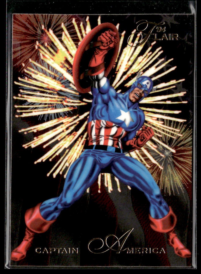 1994 Flair Marvel Annual #16 Captain America