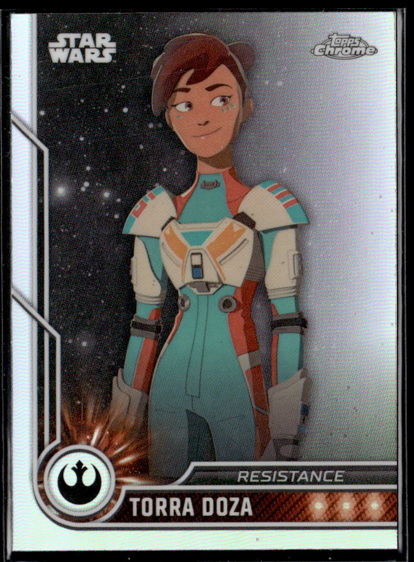 2023 Topps Chrome Star Wars #41 Torra Doza Refractor