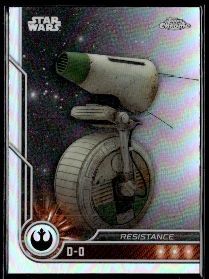 2023 Topps Chrome Star Wars #79 D-O Refractor