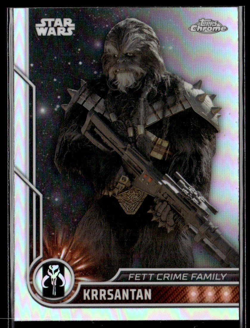 2023 Topps Chrome Star Wars #88 Krrsantan Refractor