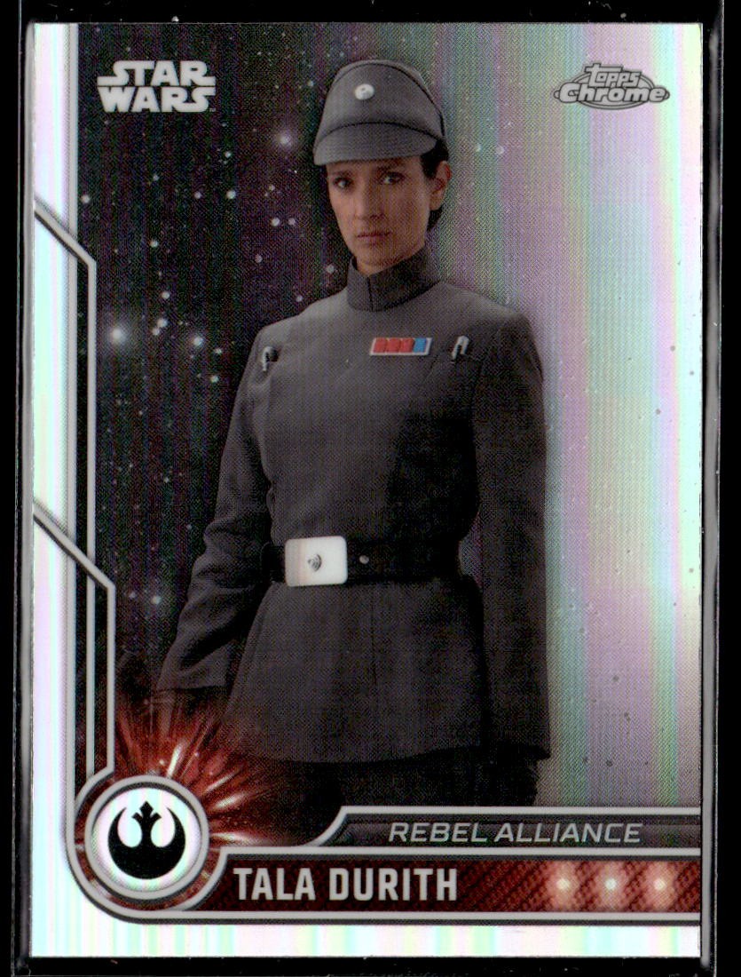 2023 Topps Chrome Star Wars #14 Tala Durith Refractor