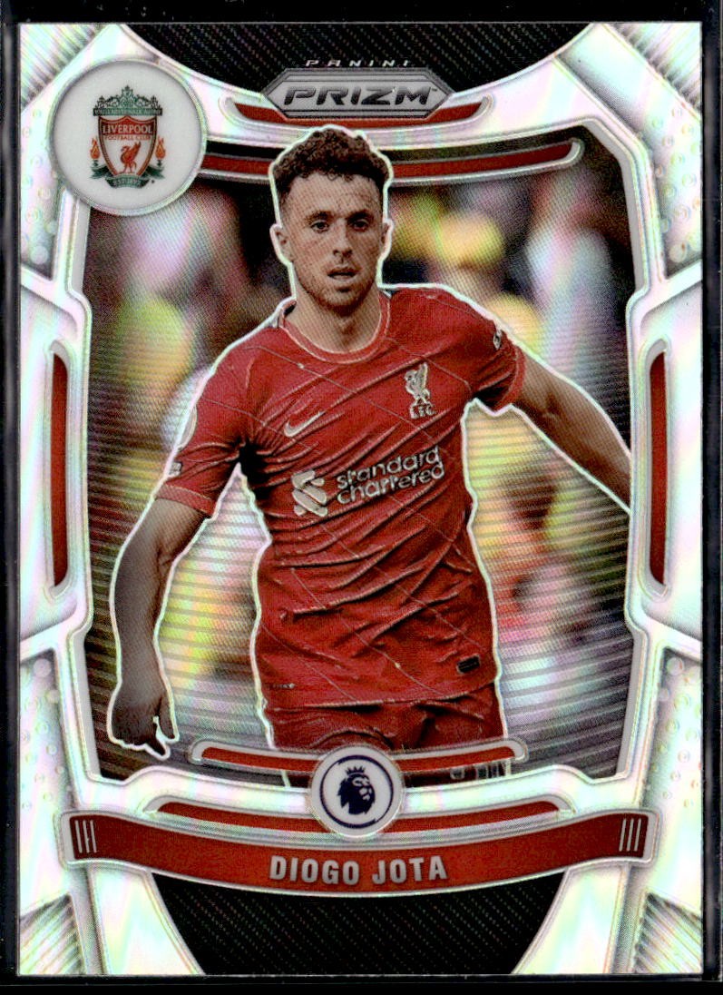 2021-22 Panini Prizm Premier League Diogo Jota Prizms Silver