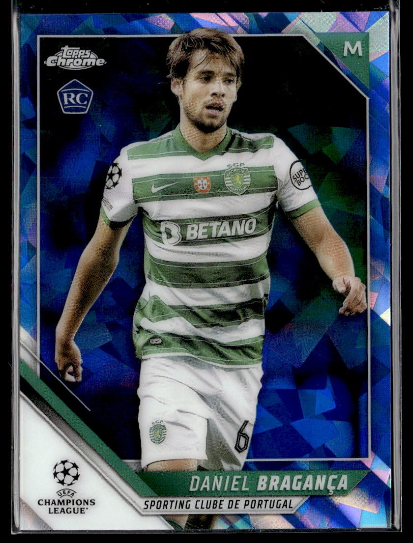 2021-22 Topps Chrome Sapphire Edition UEFA Champions League Daniel Bragança