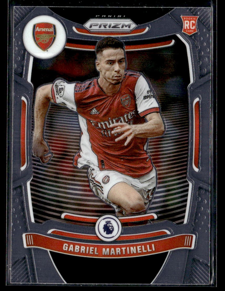 2021-22 Panini Prizm Premier League Gabriel Martinelli Rookie