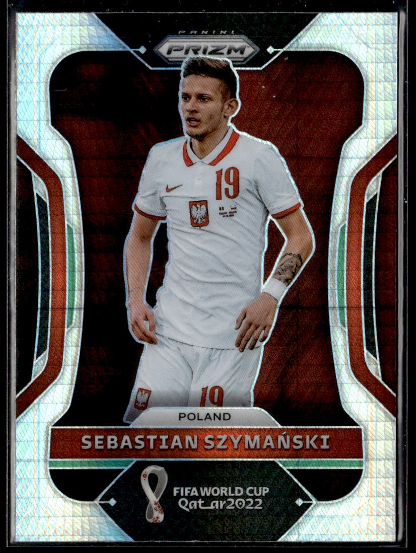 2022 Panini Prizm FIFA World Cup Qatar Sebastian Szymanski Silver Prizm