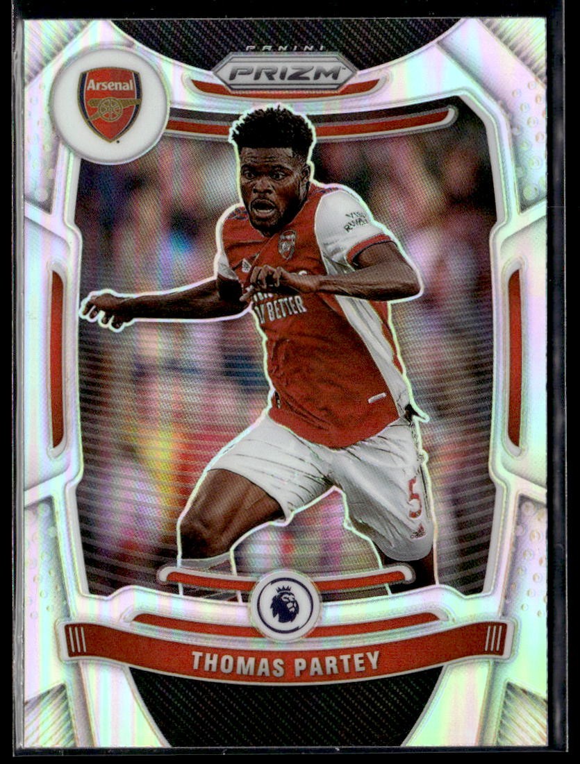 2021-22 Panini Prizm Premier League Thomas Partey Prizms Silver