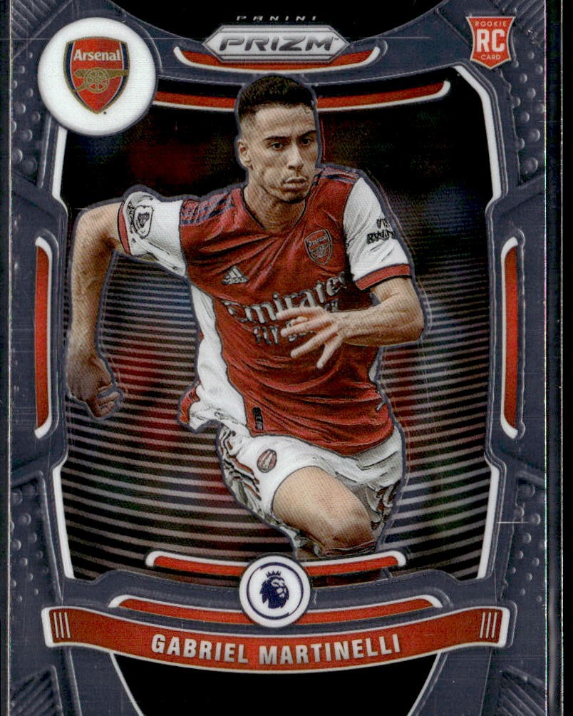 2021-22 Panini Prizm Premier League Gabriel Martinelli Rookie