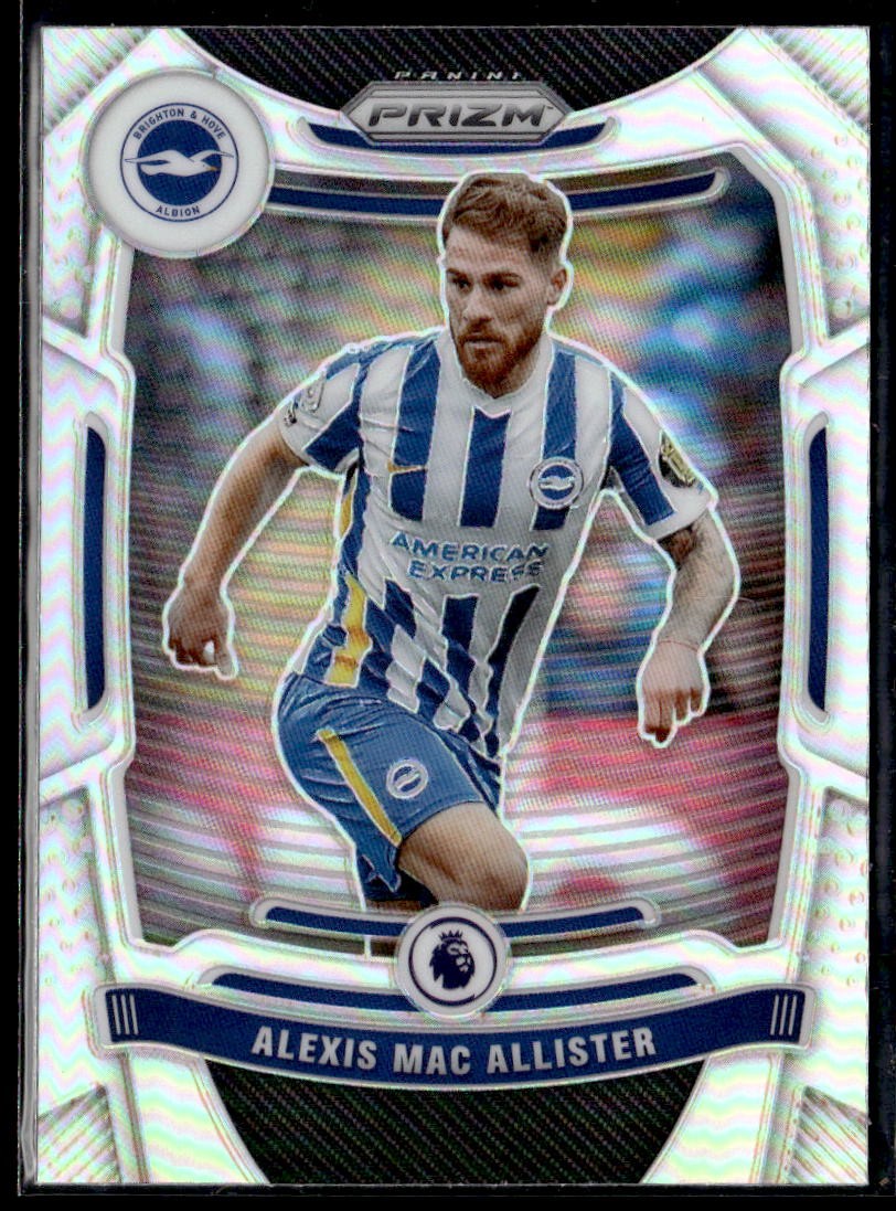 2021-22 Panini Prizm Premier League Alexis Mac Allister Prizms Silver