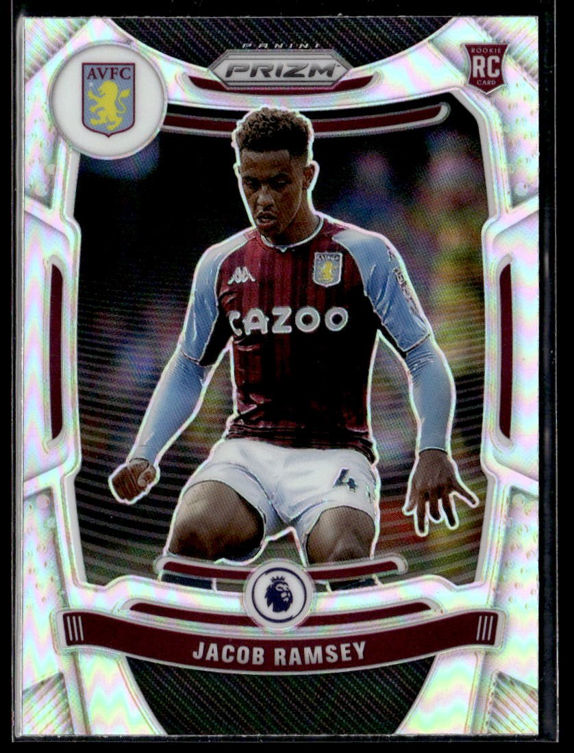 2021-22 Panini Prizm Premier League Jacob Ramsey Prizms Silver Rookie