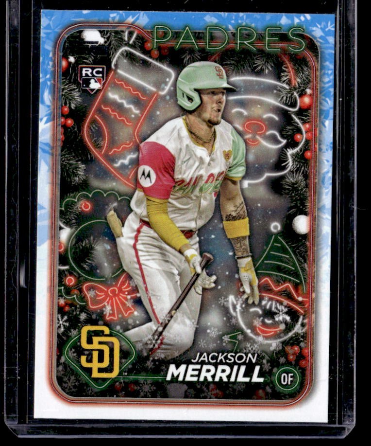 2024 Topps Holiday Jackson Merrill Rookie