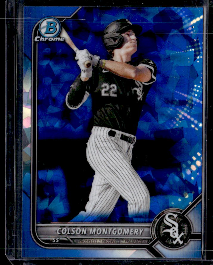 2022 Bowman Draft Sapphire Edition Colson Montgomery