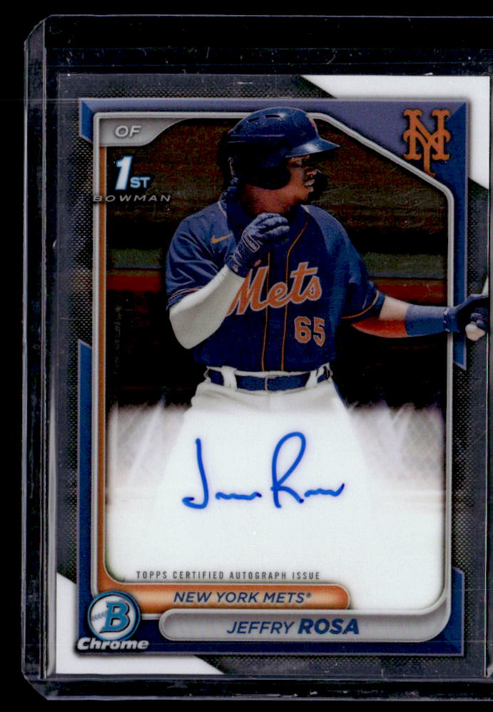 2024 Bowman Jeffry Rosa Chrome Prospect Autographs