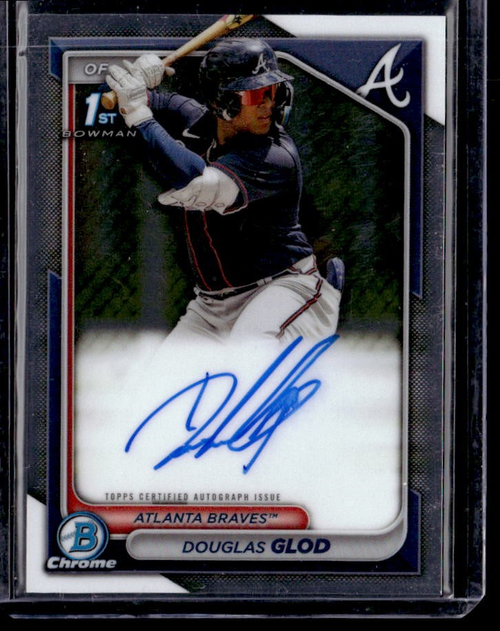 2024 Bowman Douglas Glod Chrome Prospect Autographs