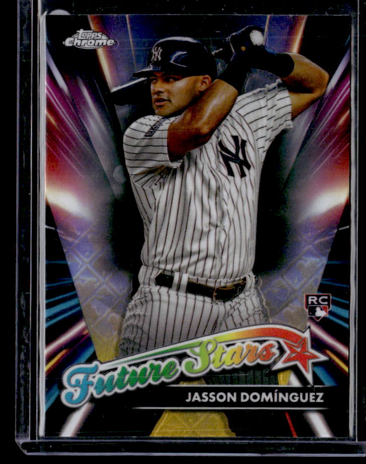 2024 Topps Chrome Logofractor Edition Jasson Domínguez Future Stars