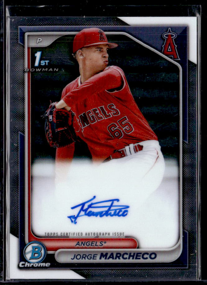 2024 Bowman Jorge Marcheco Chrome Prospect Autographs
