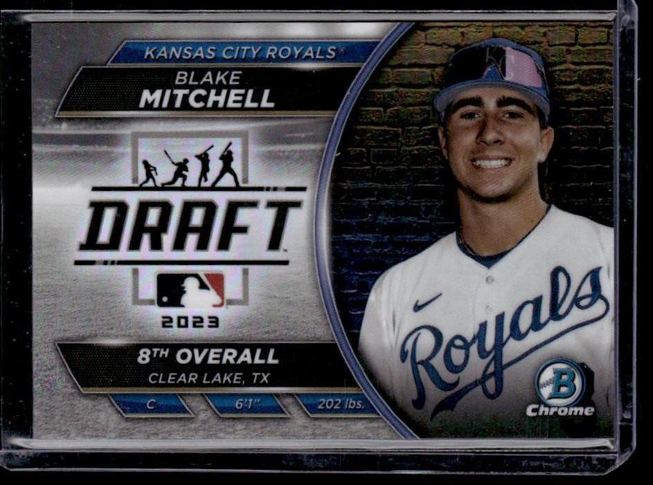 2023 Bowman Draft Blake Mitchell Bowman Draft Night