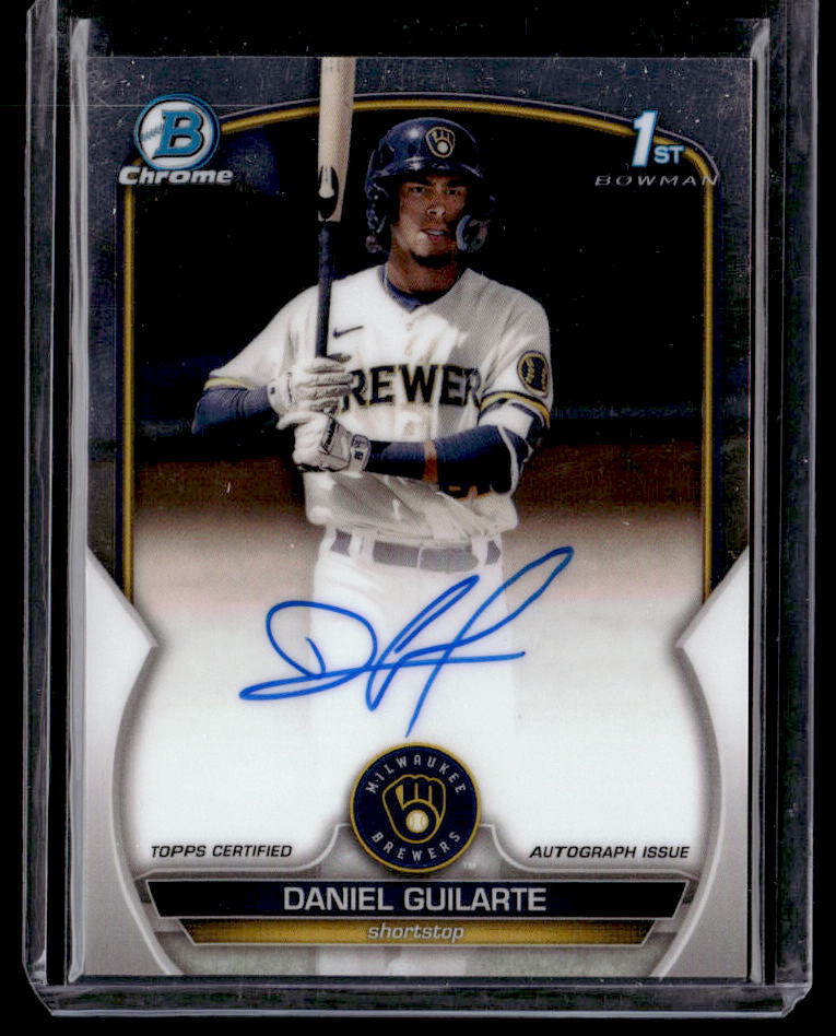 2023 Bowman Chrome Daniel Guilarte Prospect Autographs