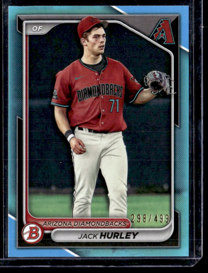 2024 Bowman Jack Hurley Prospects Sky Blue #/499