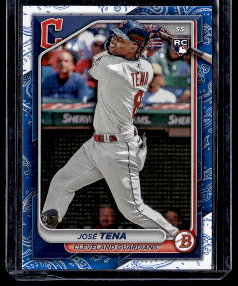 2024 Bowman Jose Tena Blue Pattern #/125