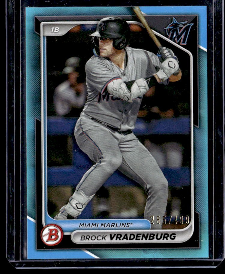 2024 Bowman Brock Vradenburg Prospects Sky Blue #/499
