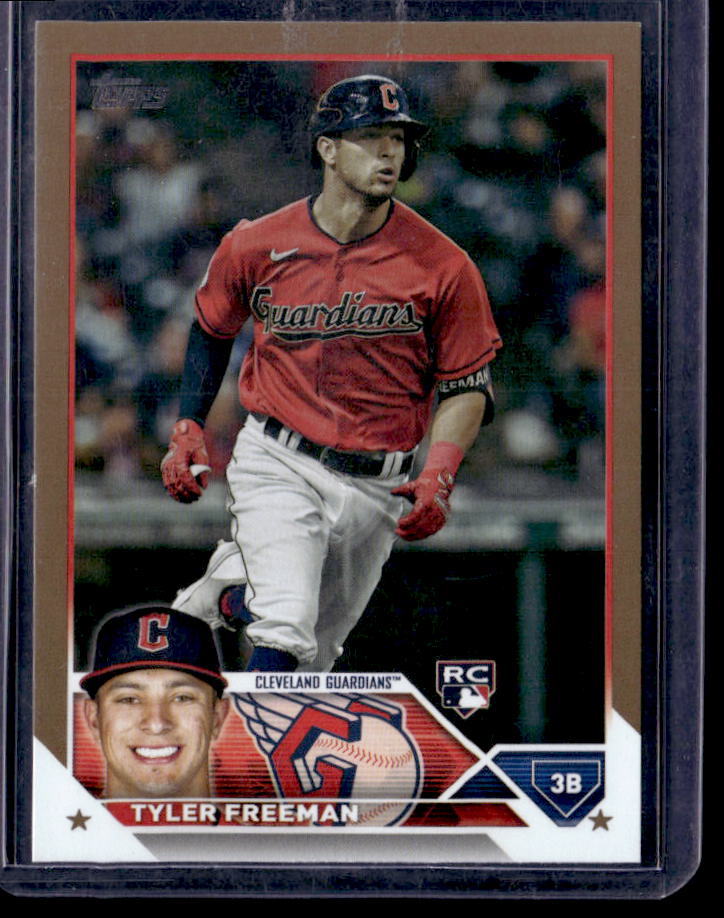 2023 Topps Tyler Freeman Gold Rookie #/2023