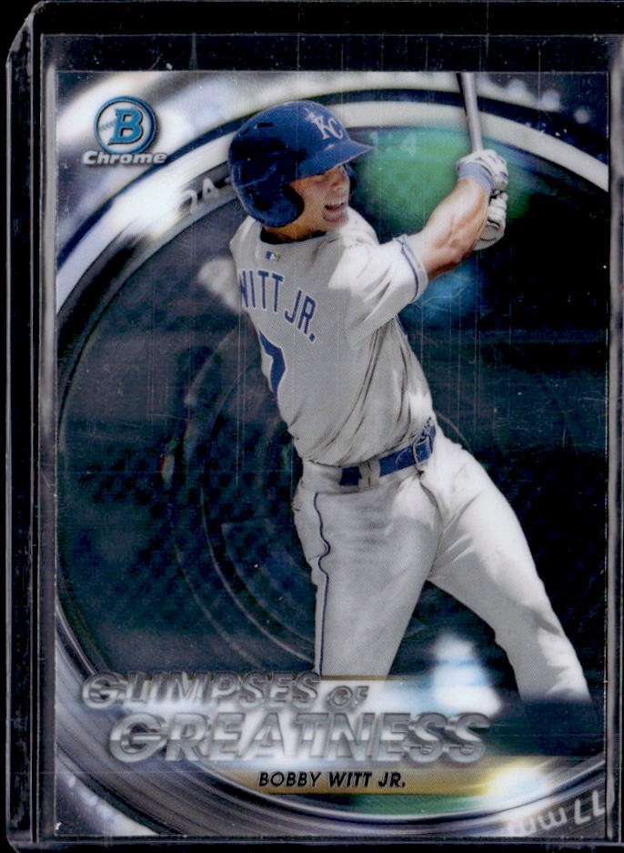 2020 Bowman Draft Bobby Witt Jr. Glimpses of Greatness
