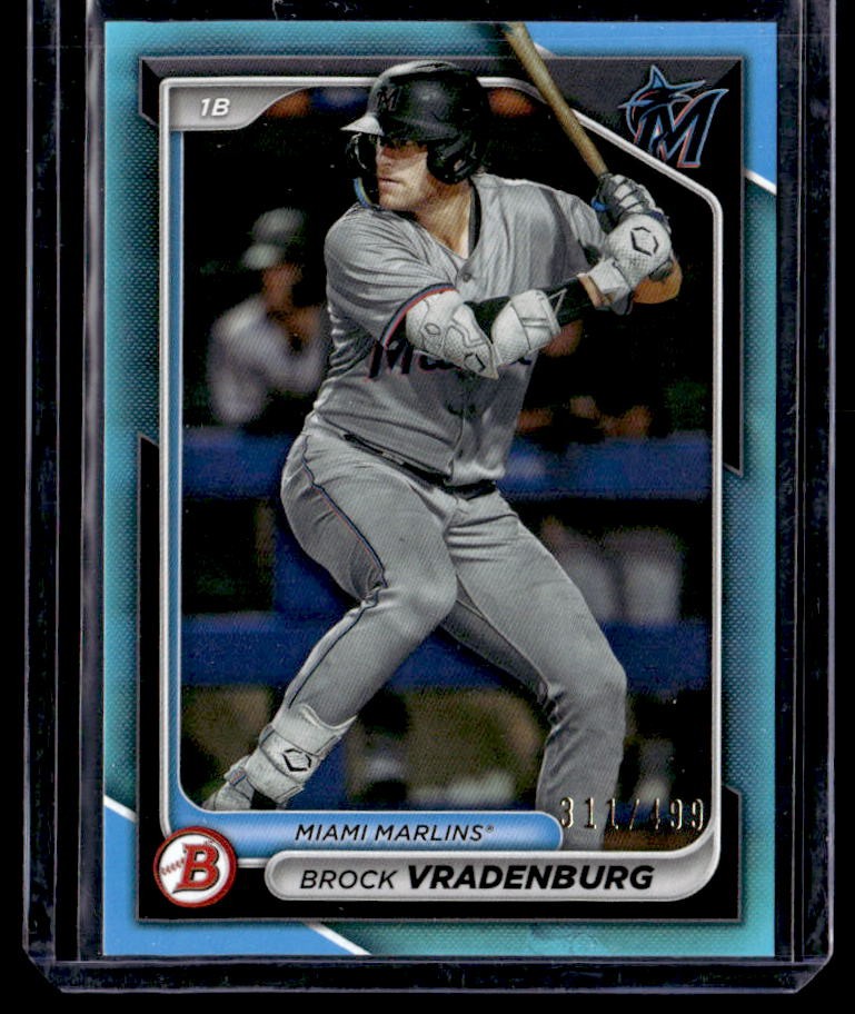 2024 Bowman Brock Vradenburg Prospects Sky Blue #/499