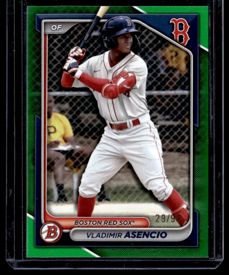 2024 Bowman Draft Vladimir Asencio Green #/99