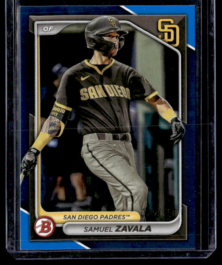 2024 Bowman Samuel Zavala Prospects Blue #/150