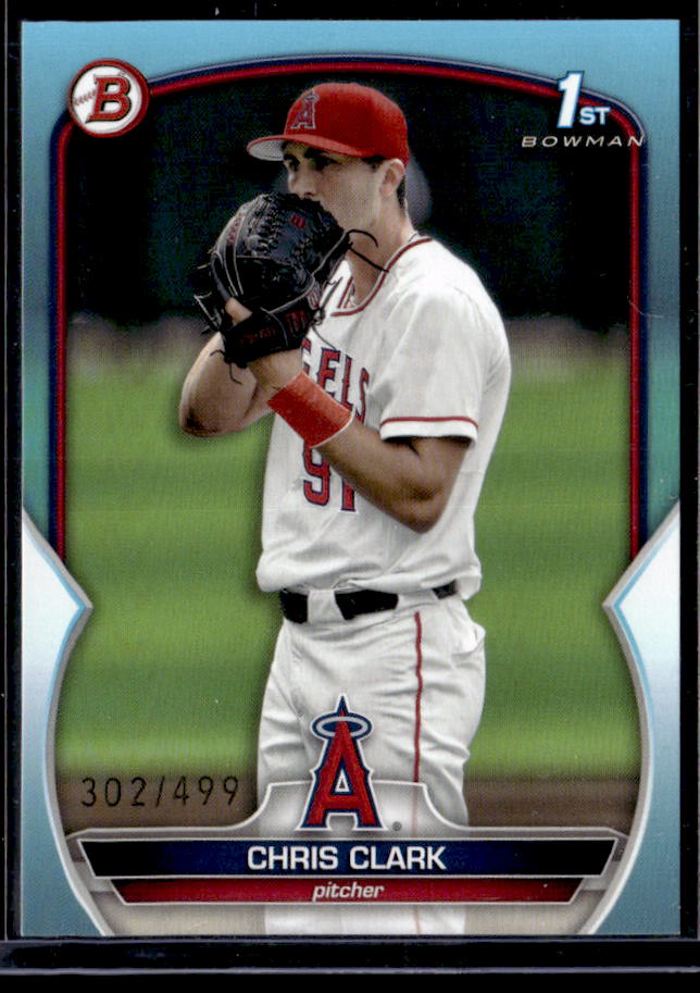 2023 Bowman Draft Chris Clark Sky Blue #/499