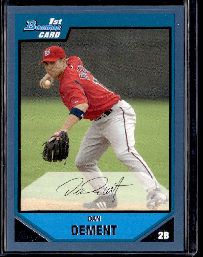 2007 Bowman Dan Dement Prospects Blue #/500