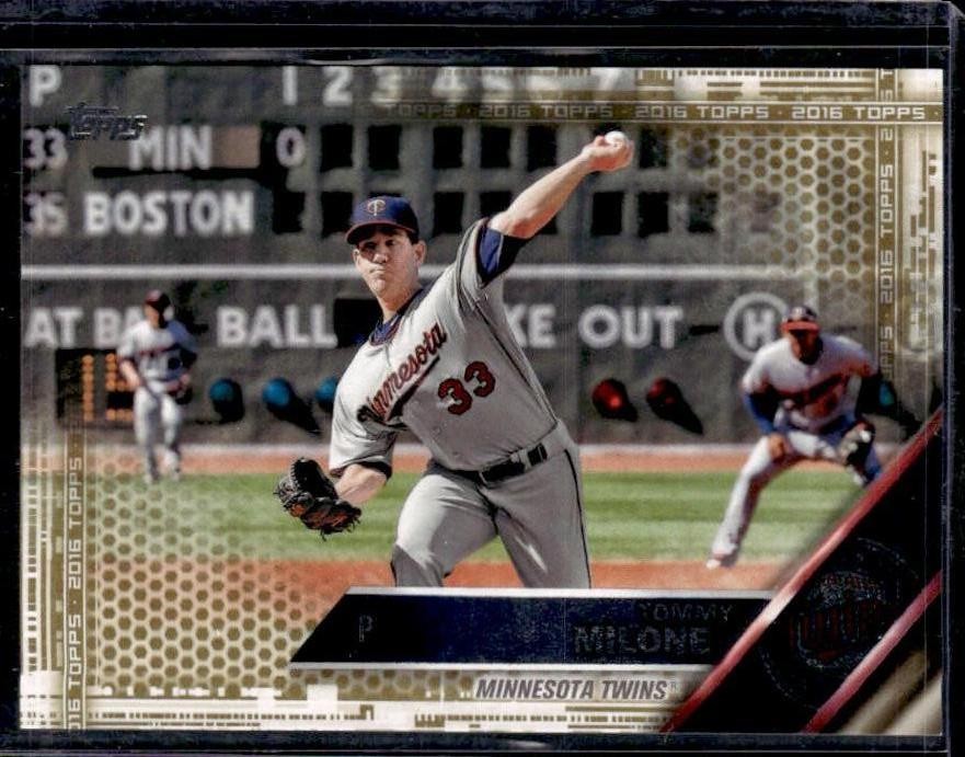 2016 Topps Tommy Milone Gold #/2016