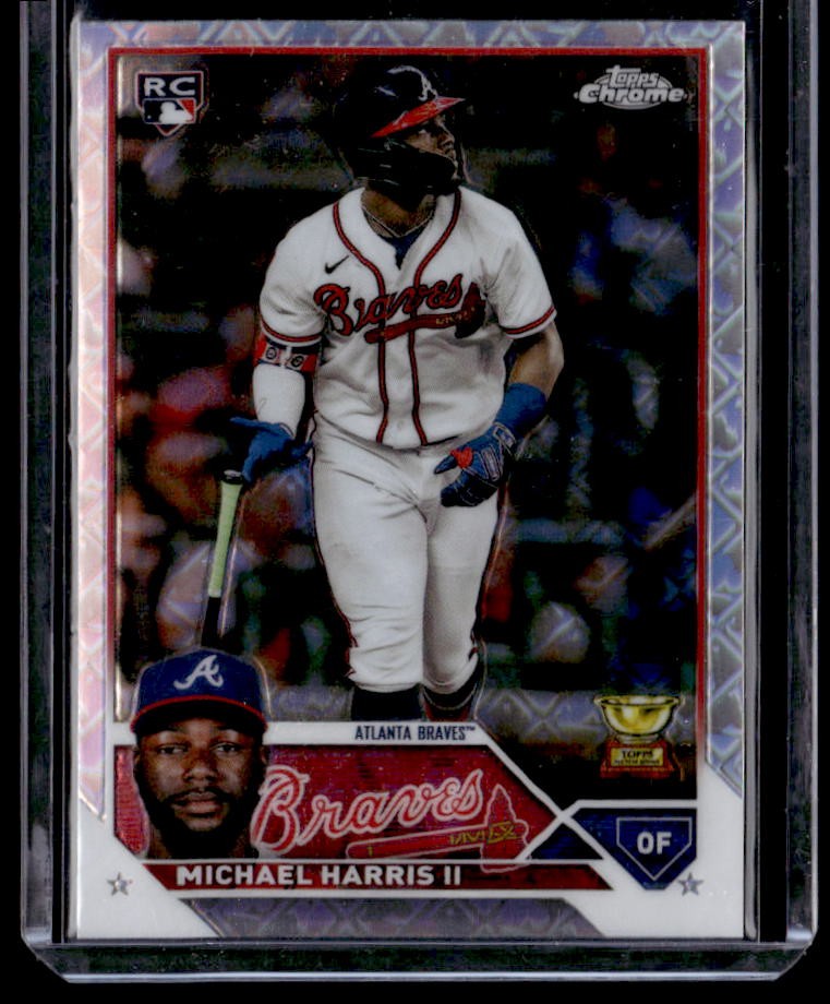2023 Topps Chrome Logofractor Edition Michael Harris II Rookie
