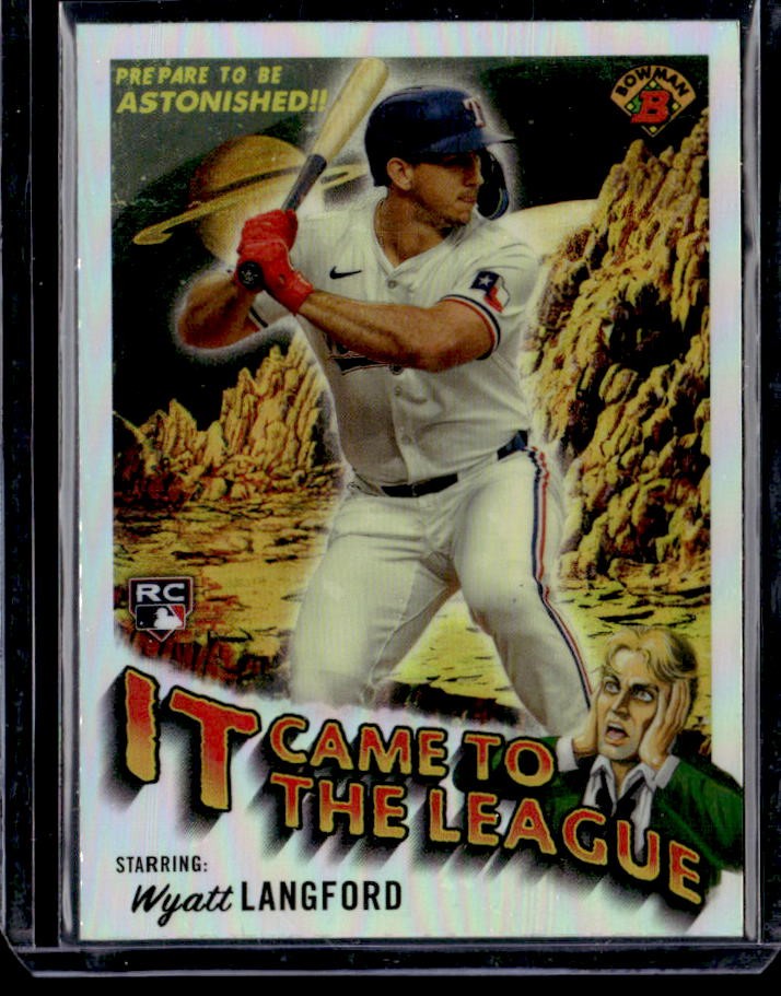 2024 Bowman Chrome Wyatt Langford It Came to the League