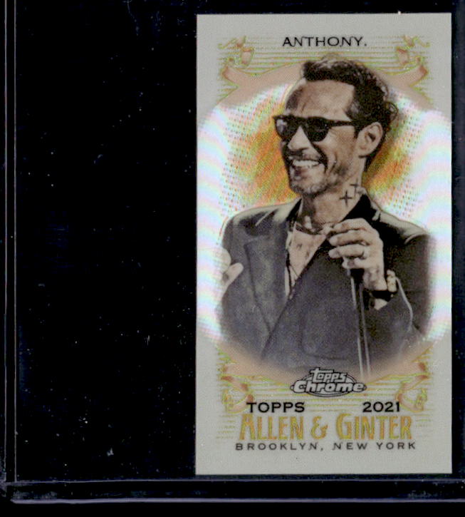 2021 Topps Allen & Ginter Chrome Marc Anthony Mini