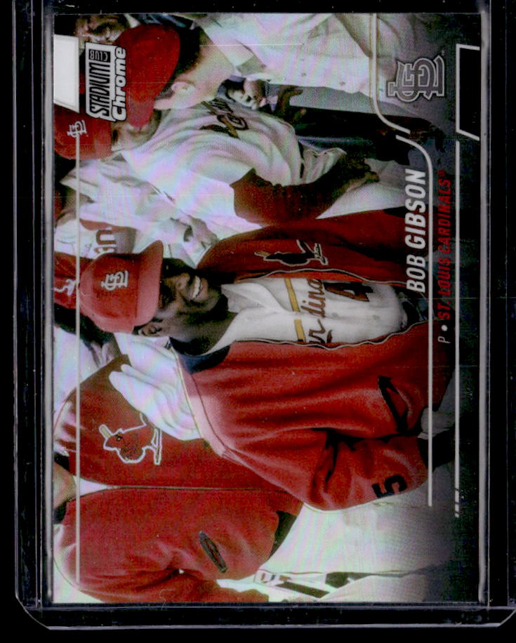 2022 Stadium Club Bob Gibson Red Foil