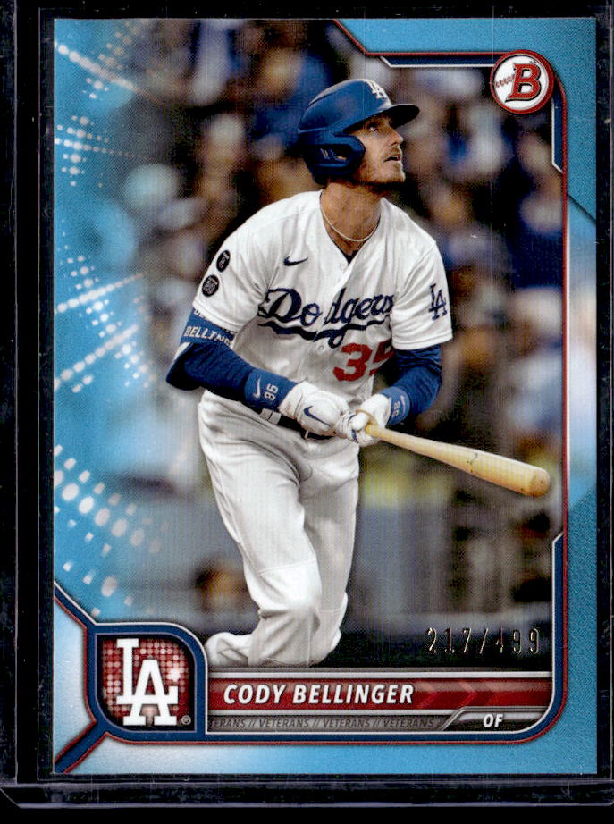 2022 Bowman Cody Bellinger Sky Blue #/499